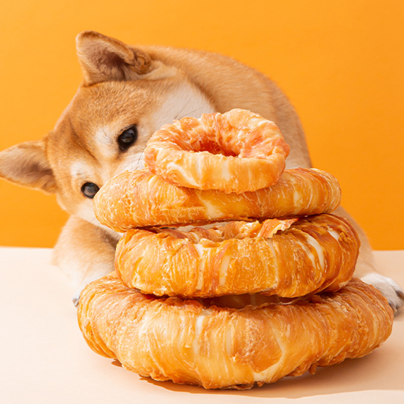 Chicken & Rawhide Doughnuts